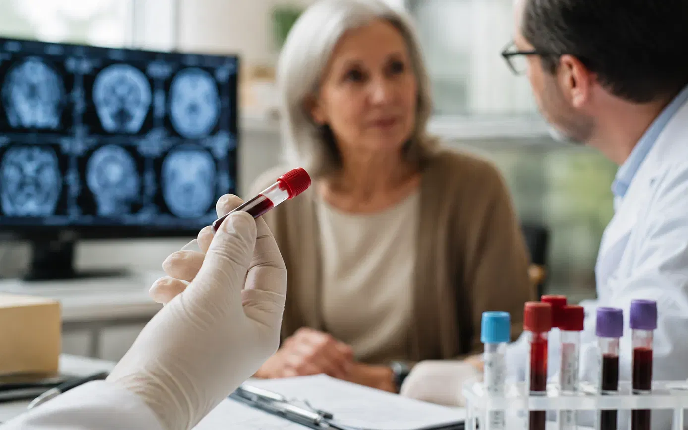 Kan Testi, Alzheimer Riskini Belirtiler Başlamadan Yıllar Önce Gösterebiliyor
